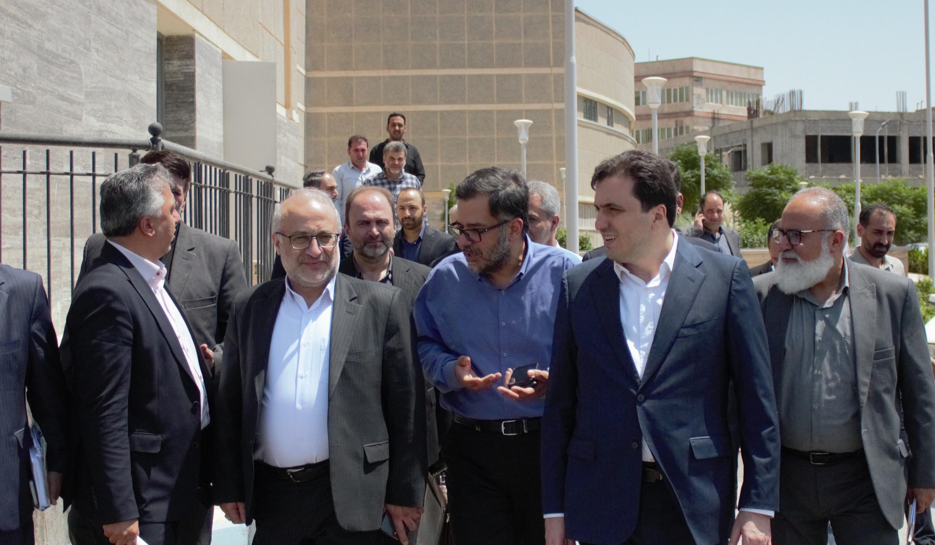 بازدید ریاست محترم سازمان بازرسی استان تهران از بیمارستان امام خمینی ره شهریار